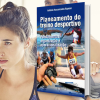 Imagem de uma mulher com cabelo apanhado e vestida com roupa de treino, a segurar uma barra olímpica nas costas. Sobreposta está a capa do livro "Planeamento do treino desportivo" e, à direita, uma faixa azul com o texto: "Adiciona o livro à tua formação – Portes de envio gratuitos – Gnosies.pt".